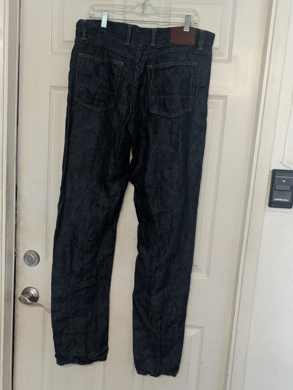 Gustin Men's Vintage Straight Fit Denim Jeans Size 37 Inseam 32
